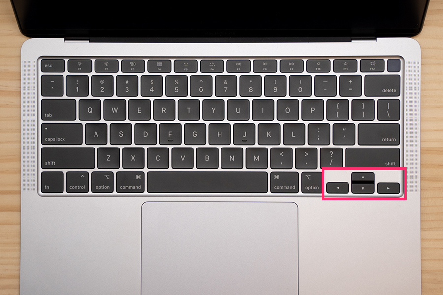MacBook Air (Early 2020)のキーボード