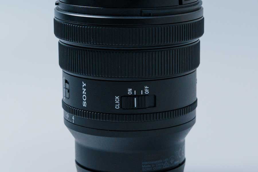 FE PZ 16-35mm F4 Gの焦点距離を確認