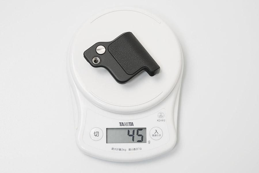 純正グリップ HG-11の重さは45g