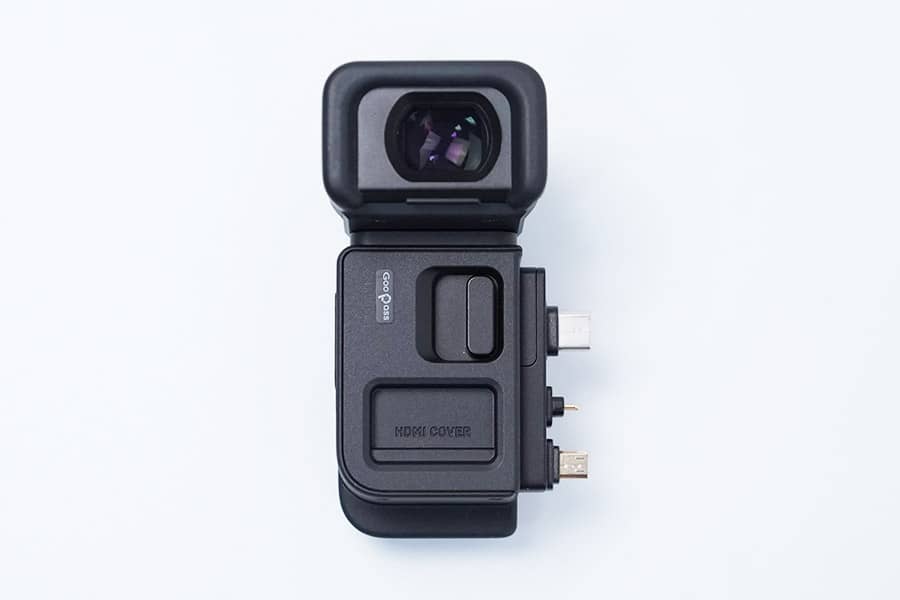 EVF-11の外観デザイン：正面