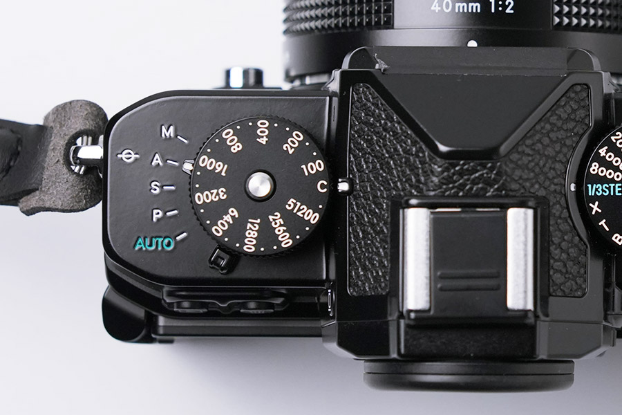 Nikon Zfのモードダイヤル