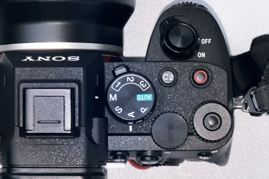 SONY α7IVのモードダイヤル